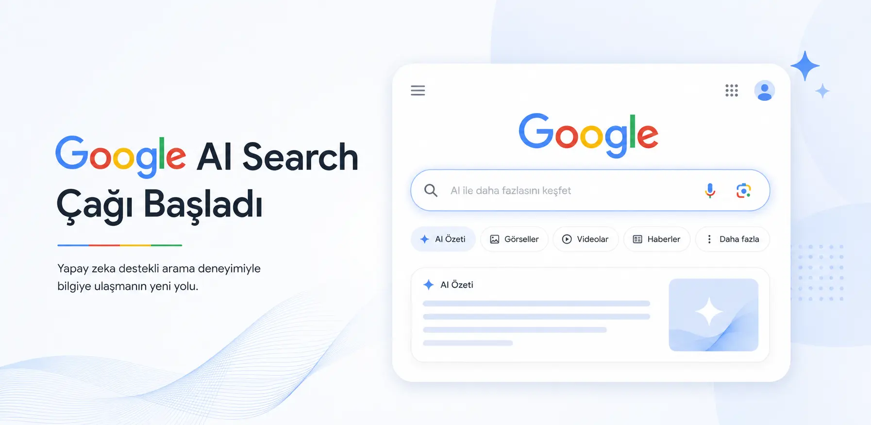 Google AI Search Çağı Başladı