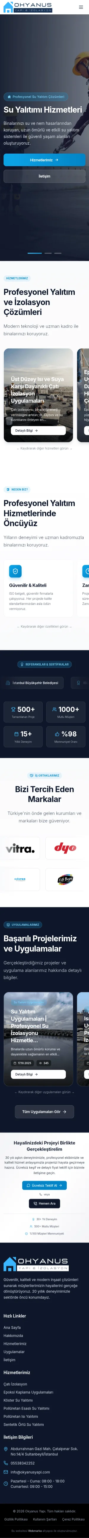 Okyanus Yapı & İzolasyon