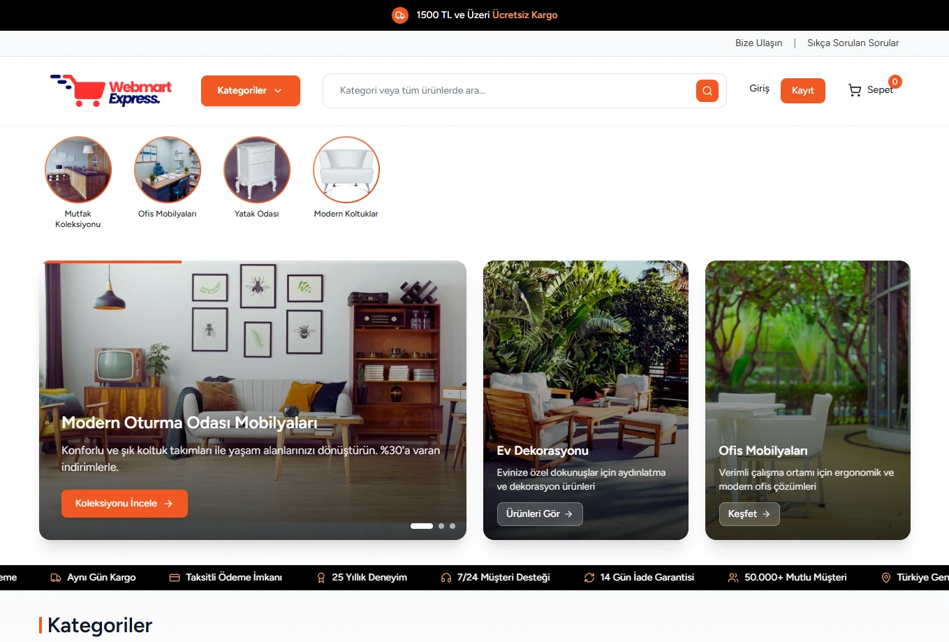 Tekil Ürün Destekli E-Ticaret Yazılımı